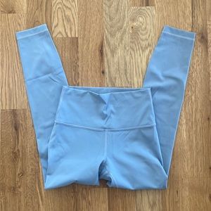 Lululemon 25” leggings blue/gray